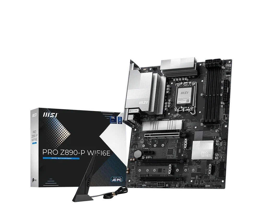 MSI Motherboard PRO Z890-P WIFI6E s1851