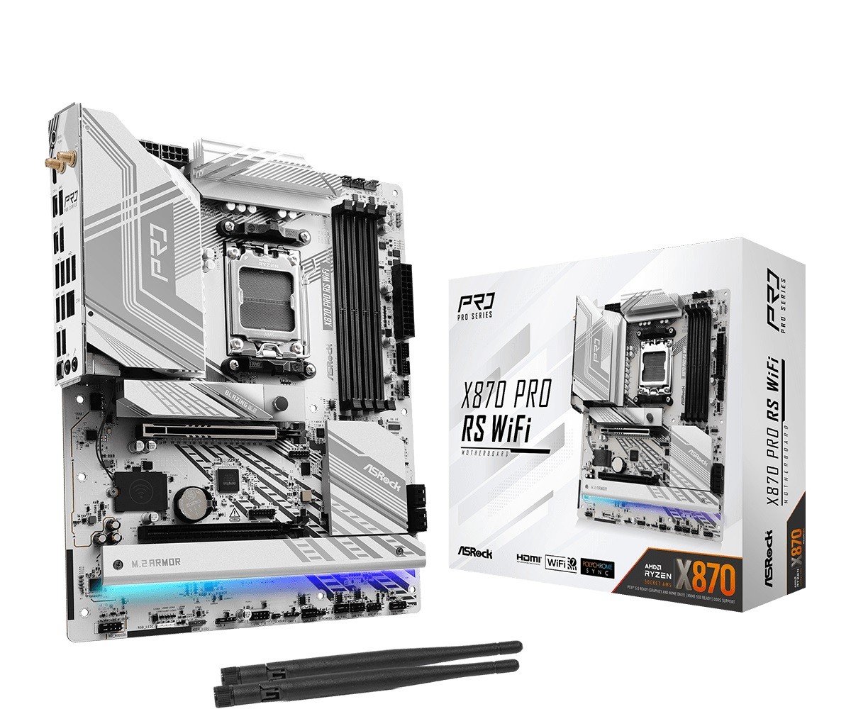 ASRock Motherboard X870 PRO RS WIFI