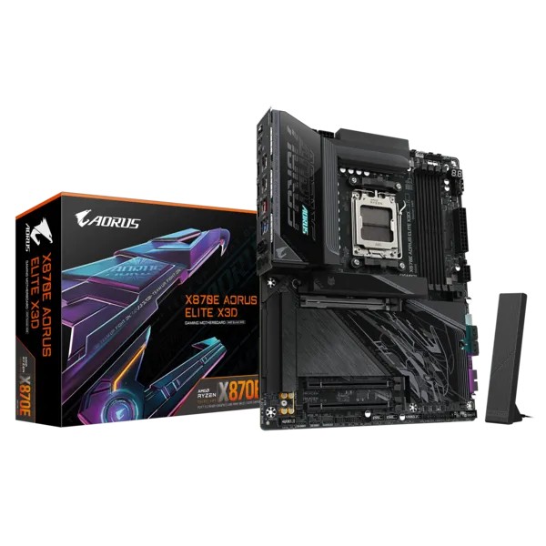 GIGABYTE Motherboard X870E AORUS ELITE X3D