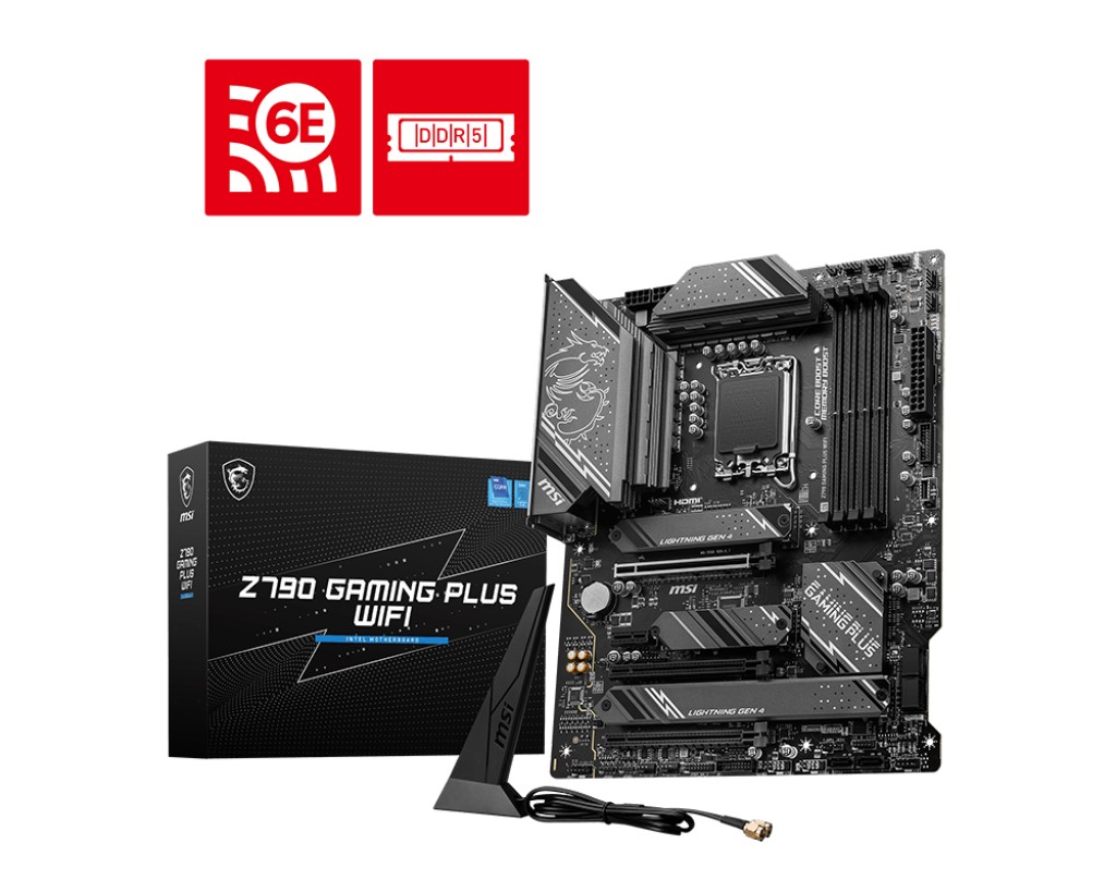 MSI  Motherboard Z790 GAMING PLUS WIFI