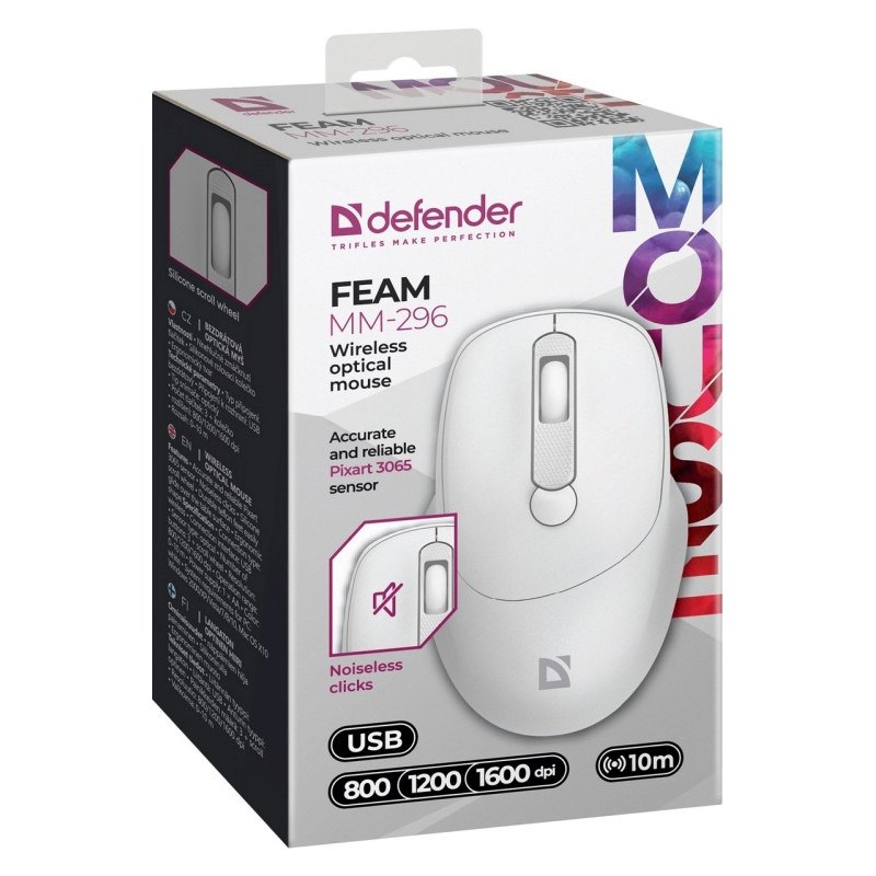 Defender WIRELESS MOUSE SILENT C LICK