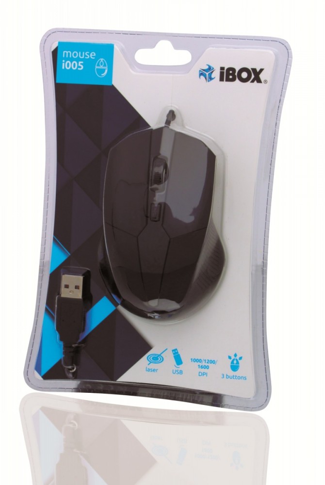 IBOX Mouse I005 Laser USB |