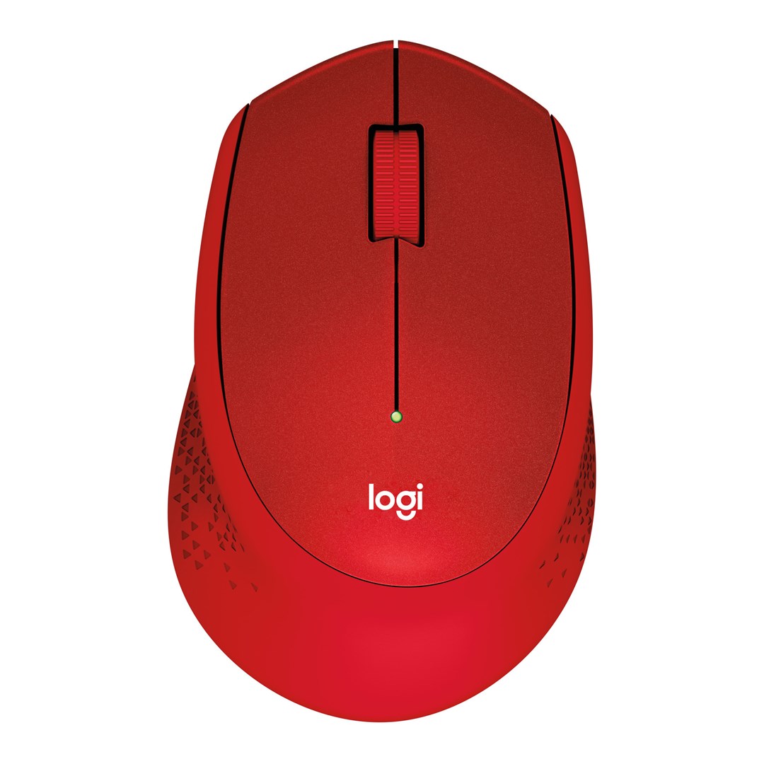 LOGITECH Mouse M330 Silent Plus Red