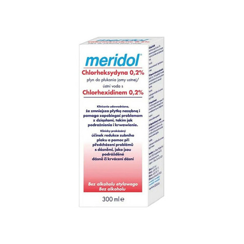 Meridol Mouthwash Chlorhexidin 0,2% -
