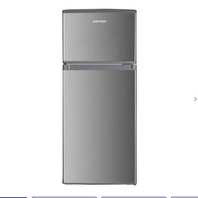 MPM  -125-CZ-11/E  silver refrigerator with a