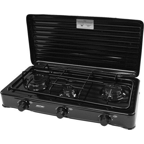 MPM Gas cooker 3-burners KN-03/1KB, black