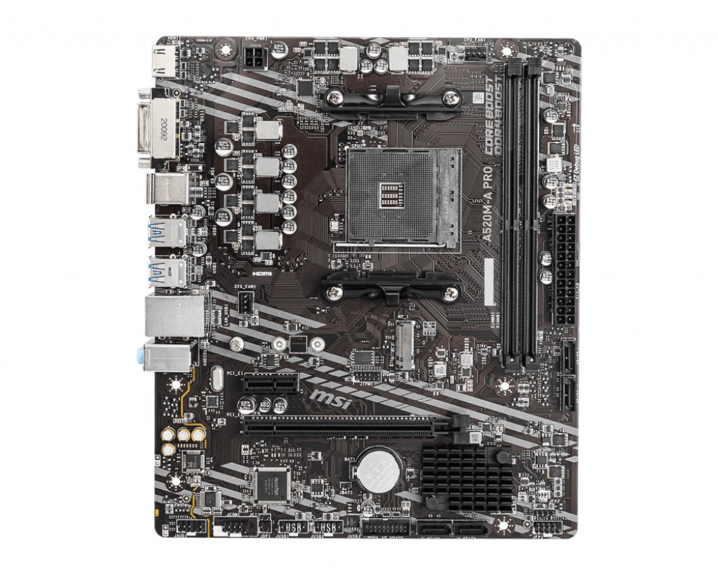 MSI  A520M-A PRO Socket AM4 |
