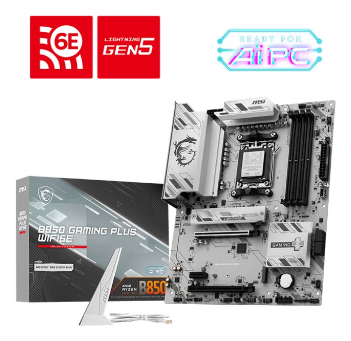 MSI  B850 GAMING PLUS WIFI6E AMD