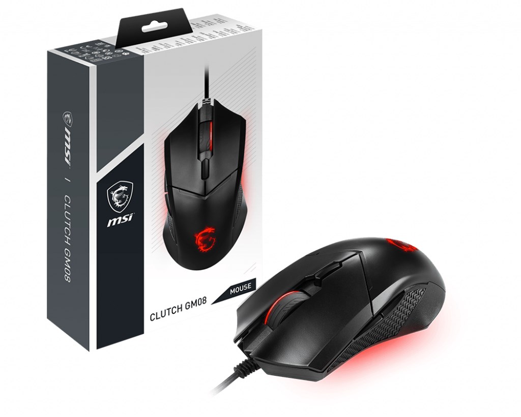 MSI CLUTCH GM08 Optical Gaming Mouse