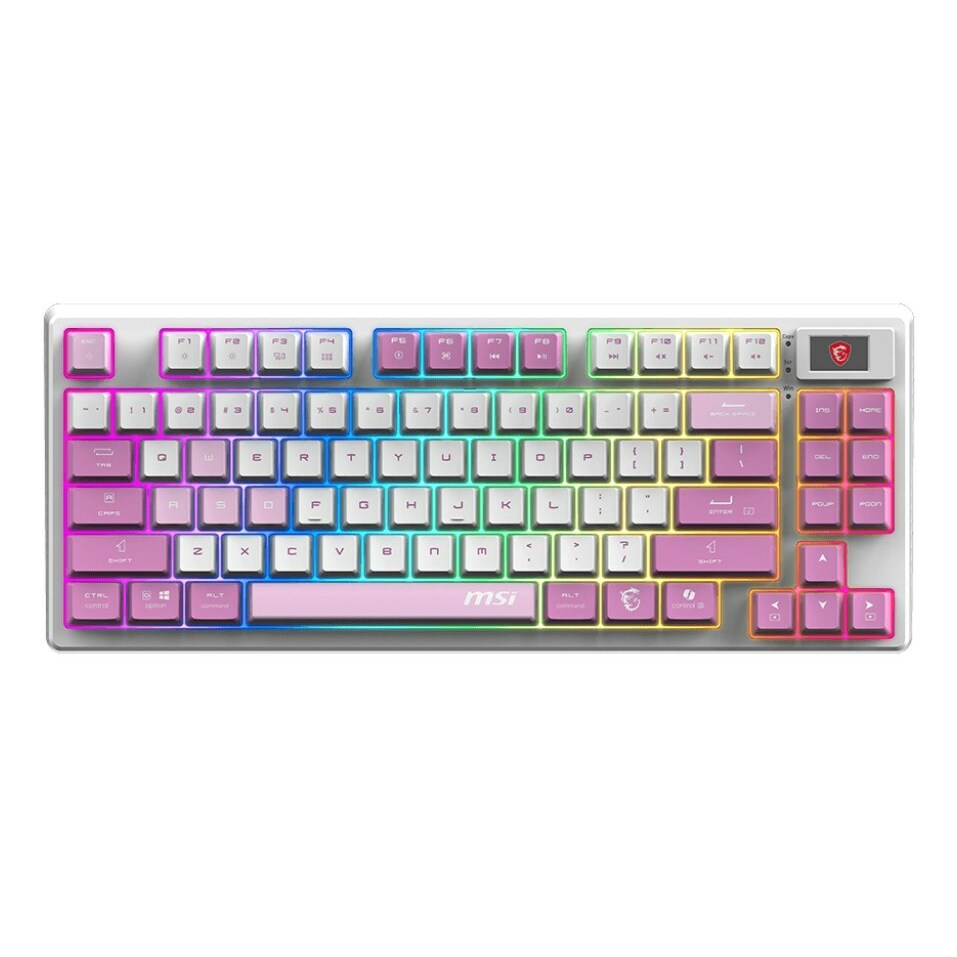 MSI FORGE GK600 TKL WIRELESS VIOLET