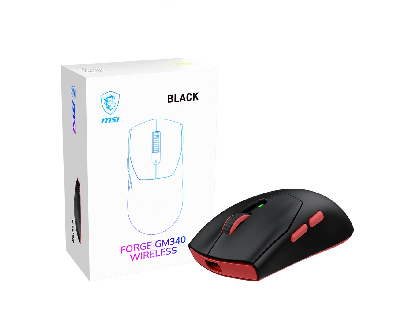 MSI  Forge GM340 W Black |