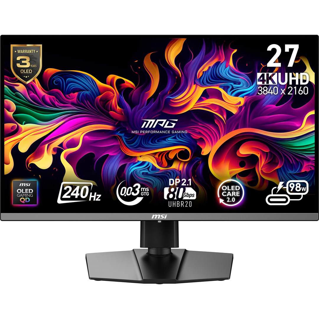 MSI  MPG 272URXDE QD-OLED computer monitor