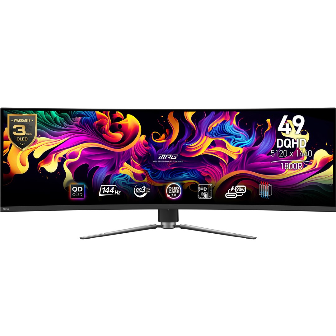 MSI  MPG 491CQPDE QD-OLED computer monitor