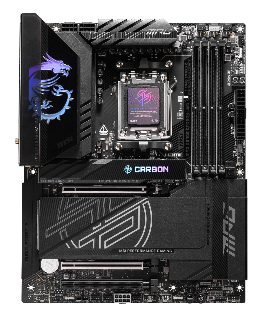 MSI  MPG X870E CARBON WIFI motherboard