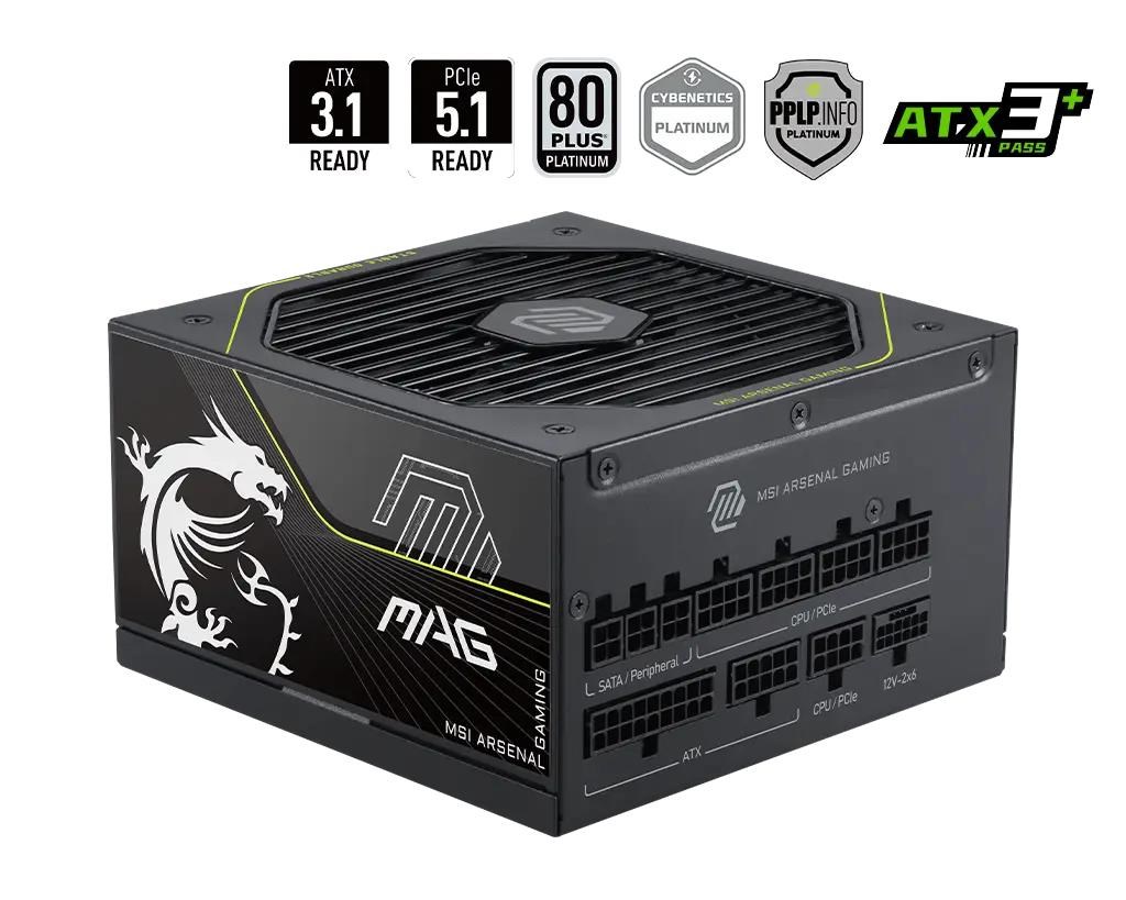 MSI  Netzteil MAG A1200PLS PCI5 1200Watt