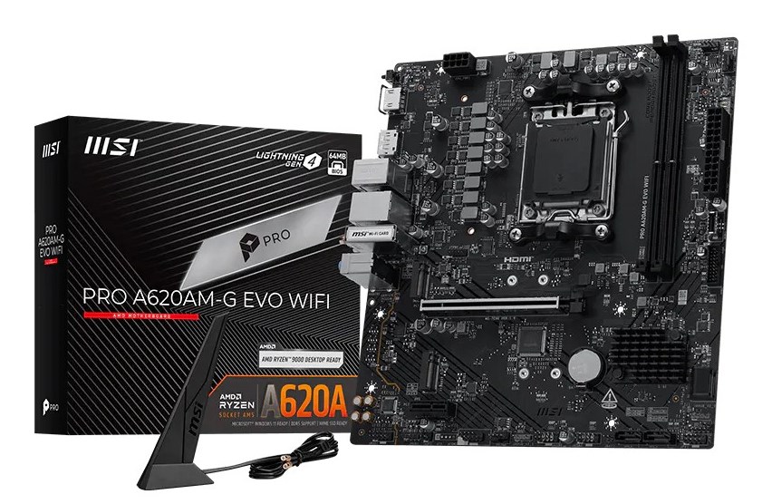 MSI  Pro A620AM-G EVO WIFI AMD