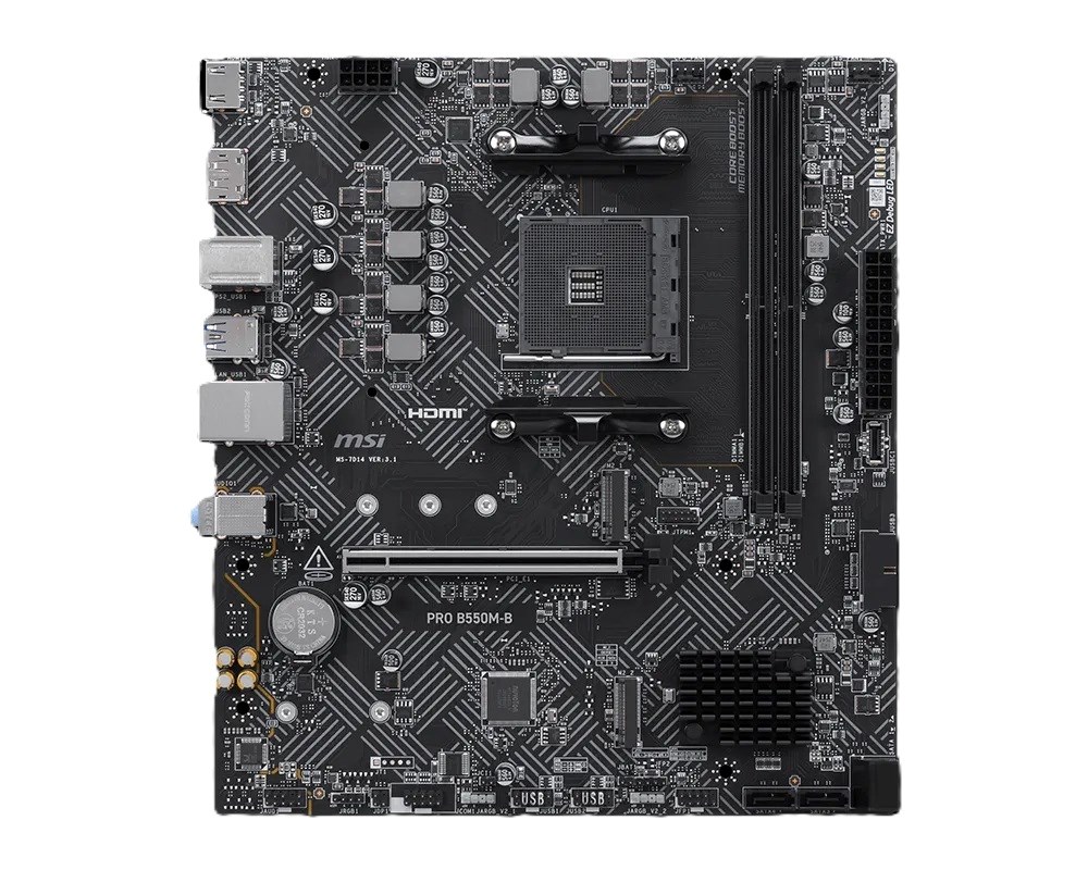 MSI  PRO B550M-B Motherboard | 7D14-023R
