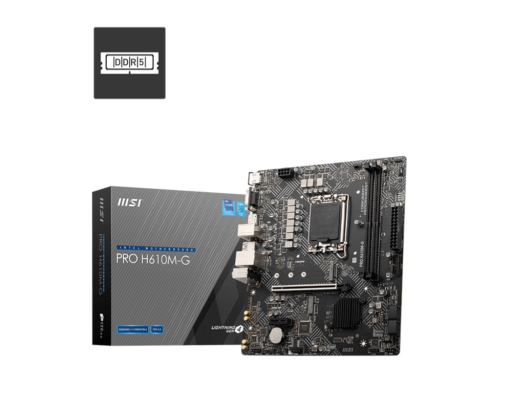 MSI PRO H610M-G motherboard Intel H610