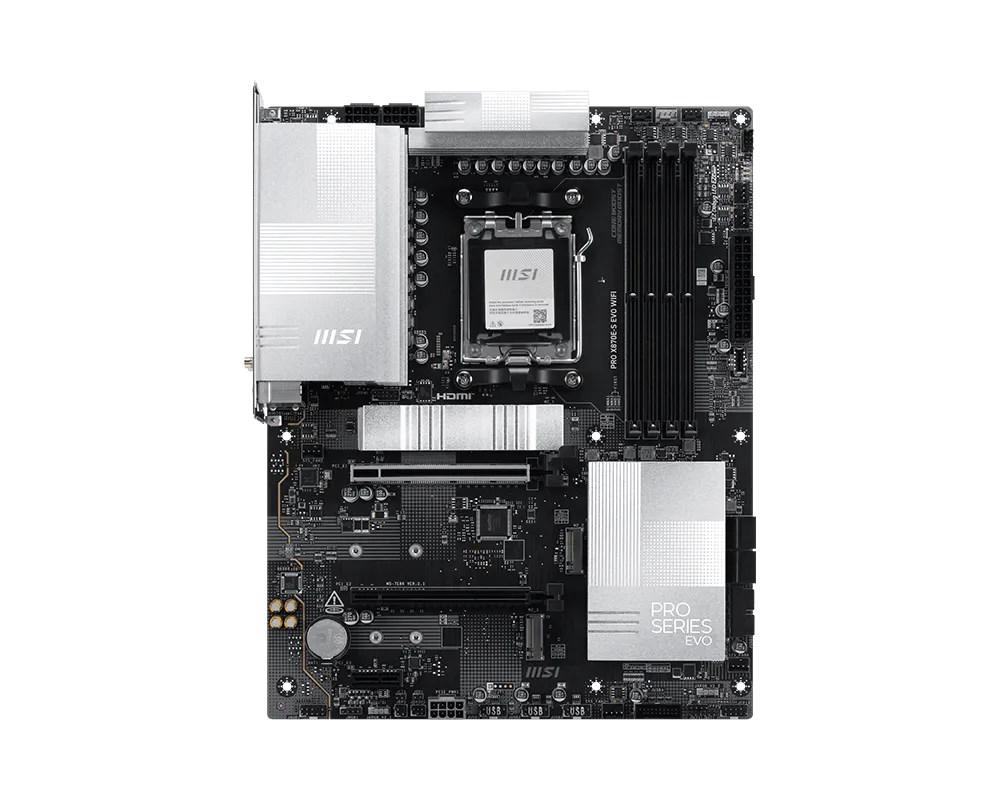 MSI  PRO X870E-S EVO WIFI motherboard