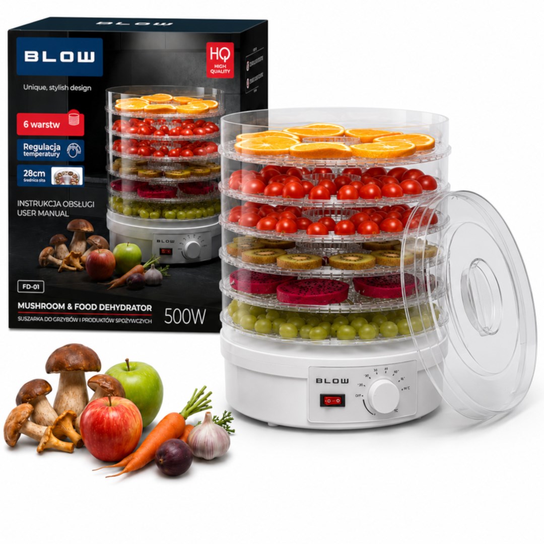 BLOW Mushroom, vegetable and fruit dryer