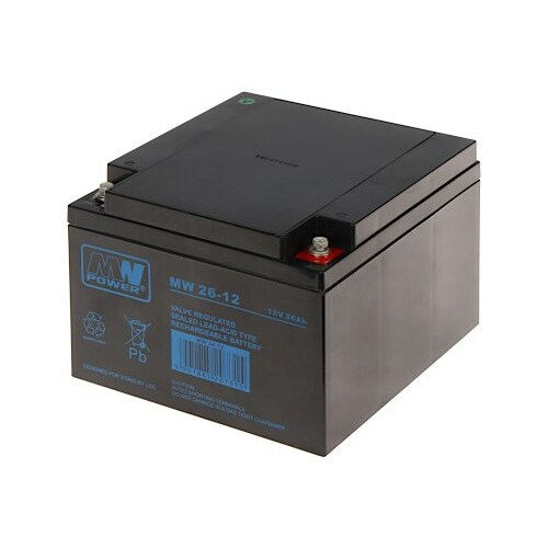 MW Power  battery 12V/26AH | 12V/26AH-MW