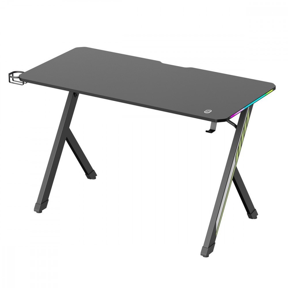 Maclean NanoRS gaming desk LED backlight