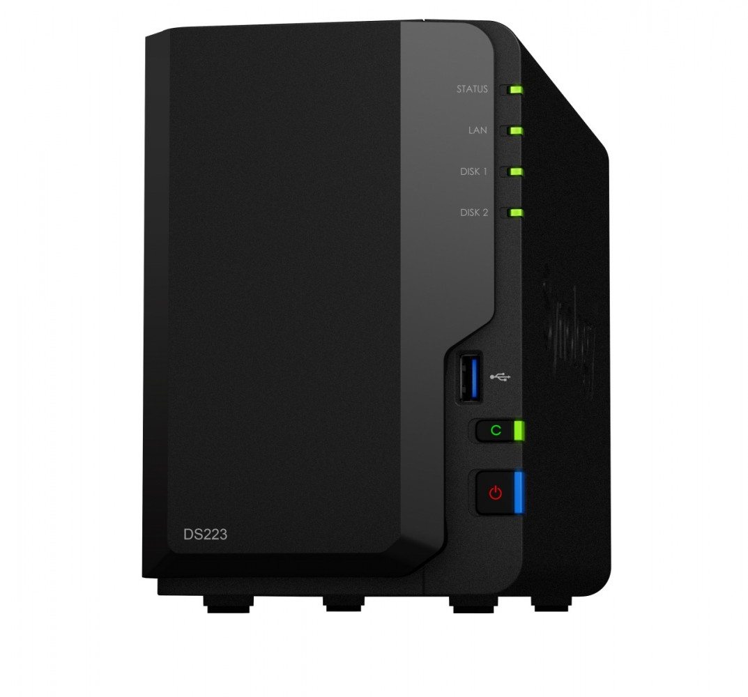 Synology  NAS server DS223 2x0HDD 2GB