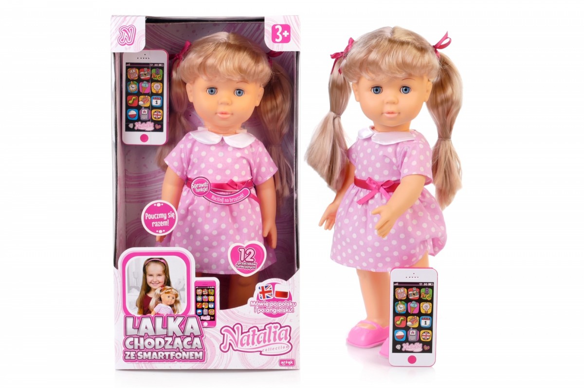 Artyk  Natalia doll walking with a