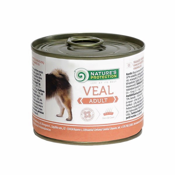 NATURE`S PROTECTION Adult Veal - wet