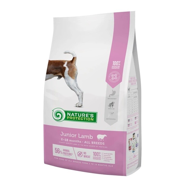 NATURE`S PROTECTION  Junior Lamb - dry