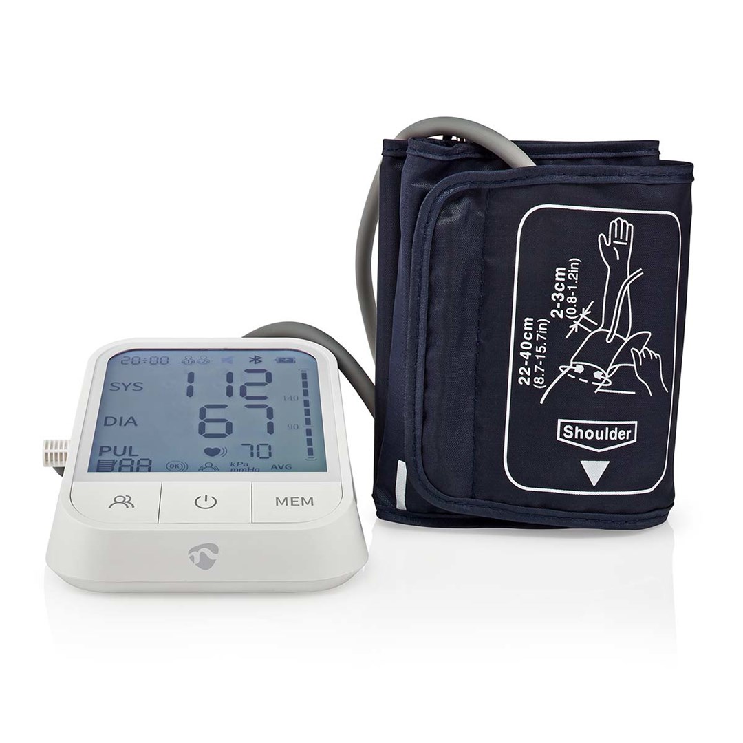 Nedis BTHBP10WT blood pressure unit Upper