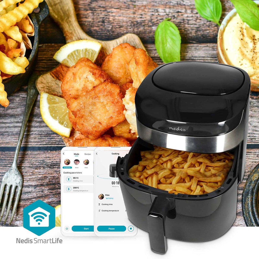 Nedis KAAF180BKW fryer Single 7.2