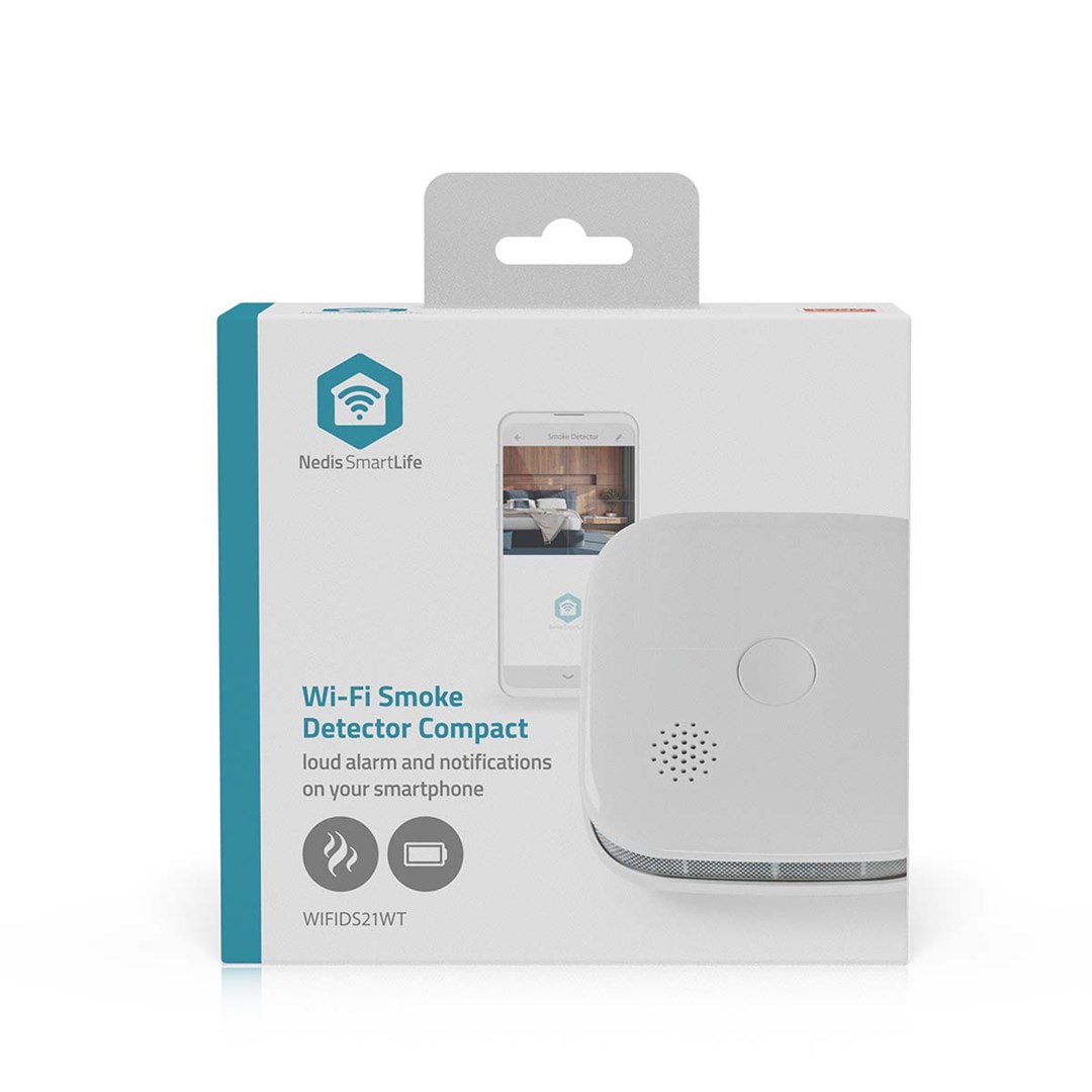 Nedis  WIFIDS21WT smart smoke detector Air-sampling