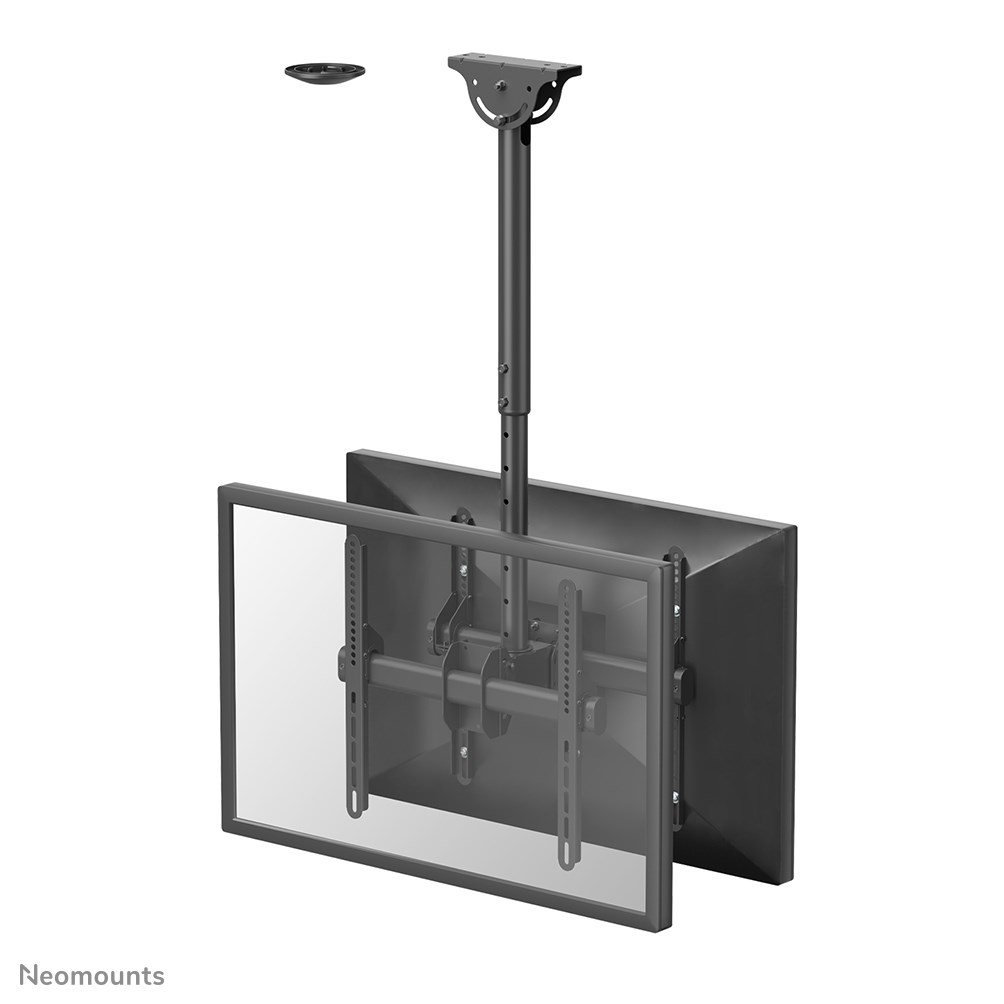 NEWSTAR Neomounts NM-C440DBLACK Dual monitor/TV mount