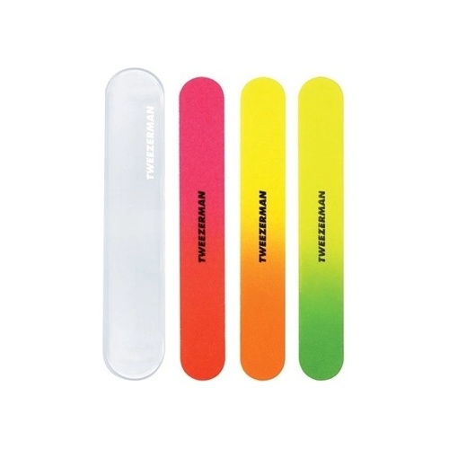 Tweezerman Neon Nail Files (3 pieces)