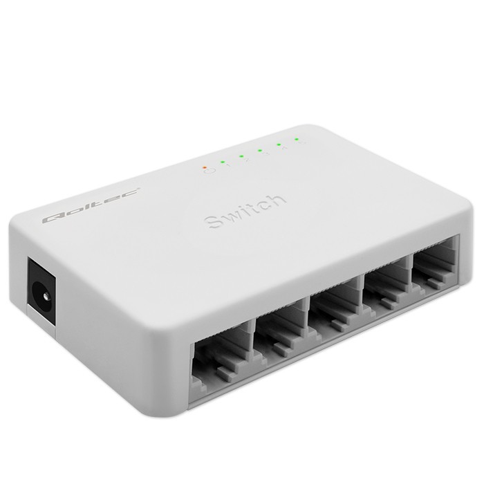 Qoltec Network SWITCH 5xRJ45 port 1000Mbps