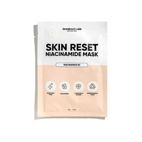 Breakout+aid Niacinamide Mask - Soothing niacinamide