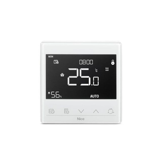 Nice  Warm-Control White underfloor heating thermostat