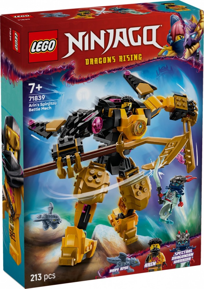 LEGO  NINJAGO 71839 Arins Spinjitzu Battle