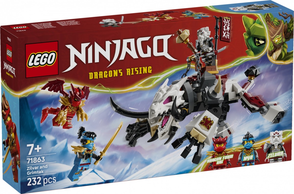 LEGO Ninjago 71863 Zilvar and Grimtak