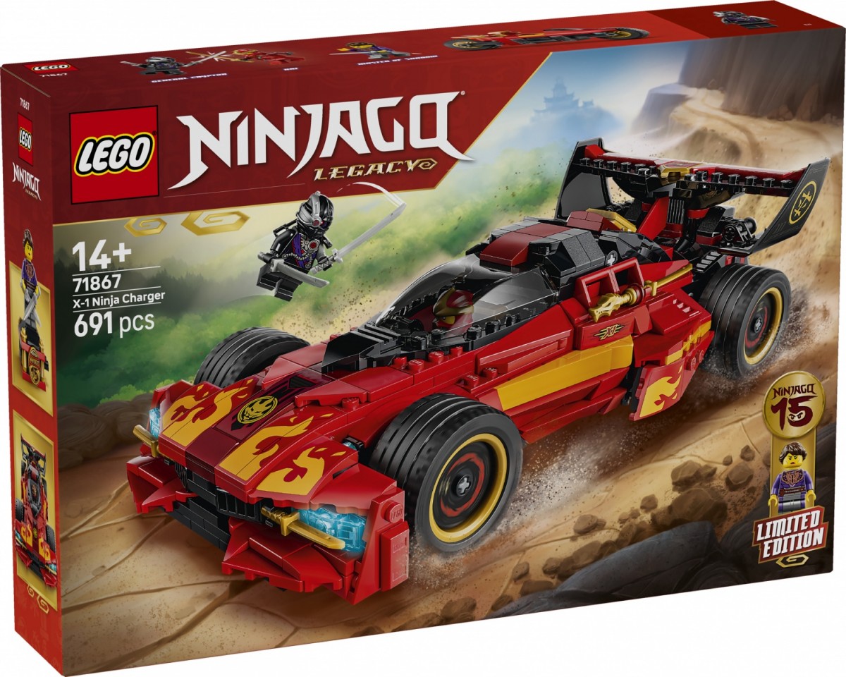 LEGO  Ninjago 71867 X-1 Ninja Charger