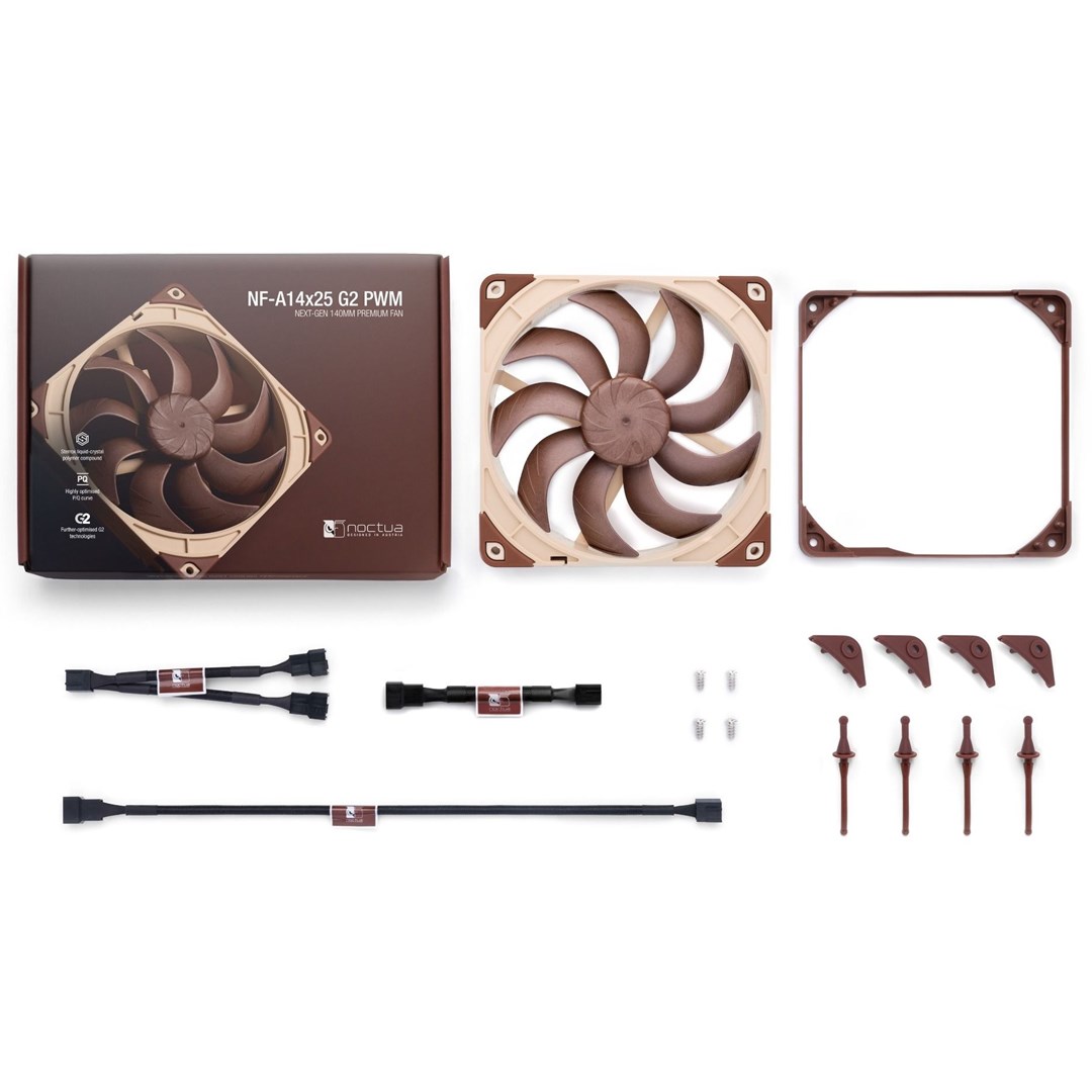 Noctua  140 mm NF-A14x25 G2 PWM