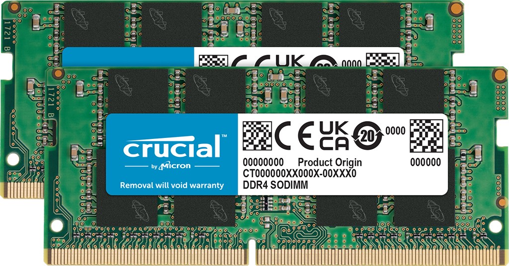 CRUCIAL  Notebook memory DDR4 SODIMM 32GB/3200