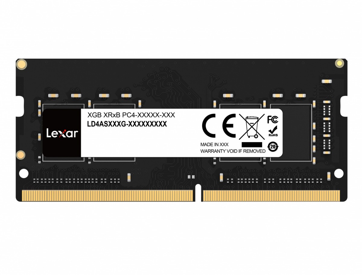 LEXAR  Notebook memory DDR4 SODIMM 8GB(1*8GB)/3200
