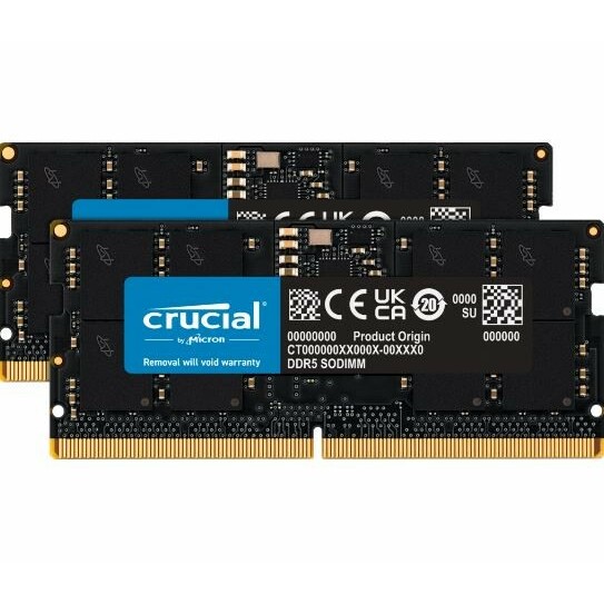 CRUCIAL  Notebook memory DDR5 SODIMM 32GB(2*16)