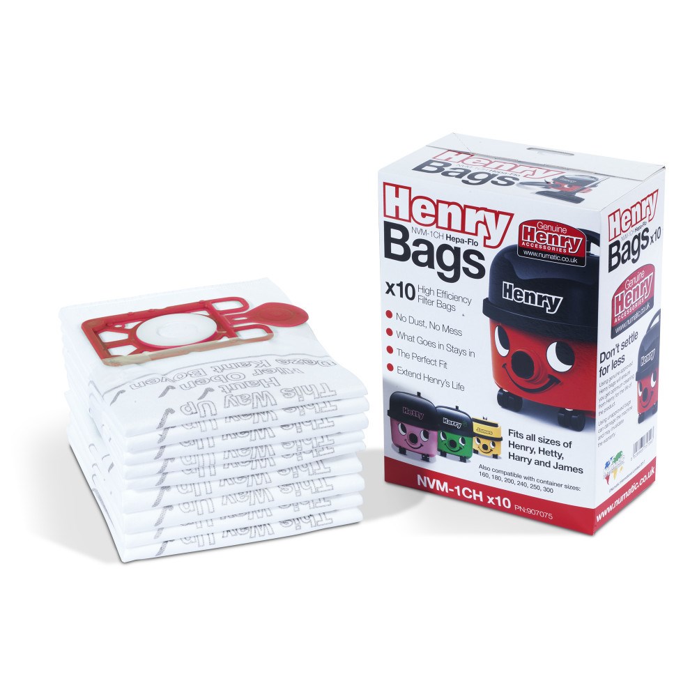 Numatic HEPA-flo NVM1CH 9L bags for