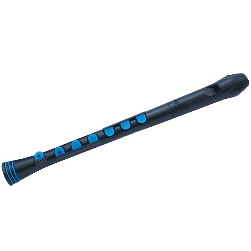 NUVO Recorder+ soprano recorder, black and