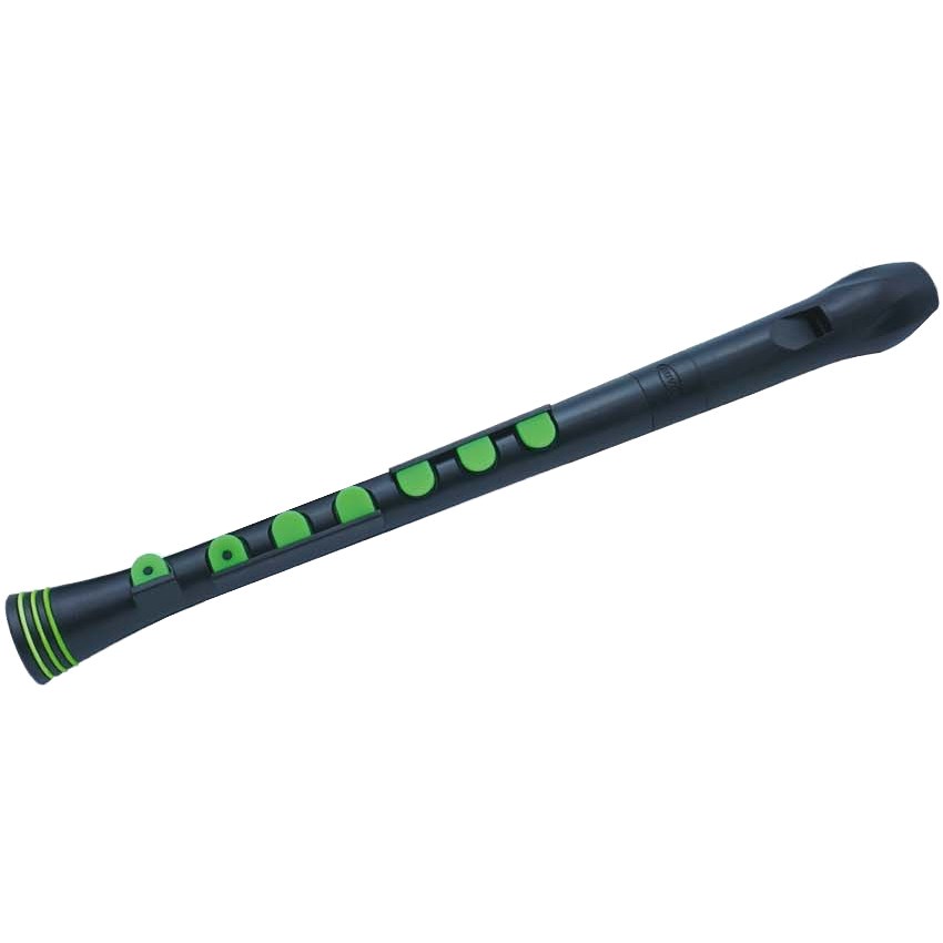 NUVO Recorder+ soprano recorder, black and