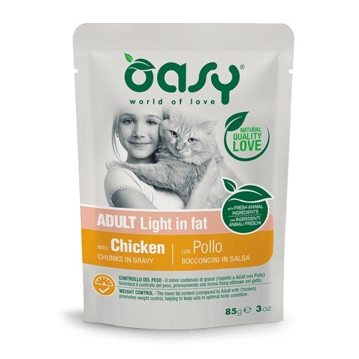 Oasy  Chunks in gravy Light in