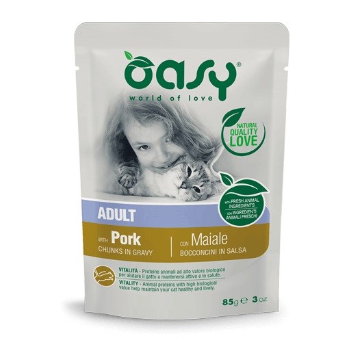 Oasy  Chunks in gravy Pork -